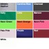 Color chart